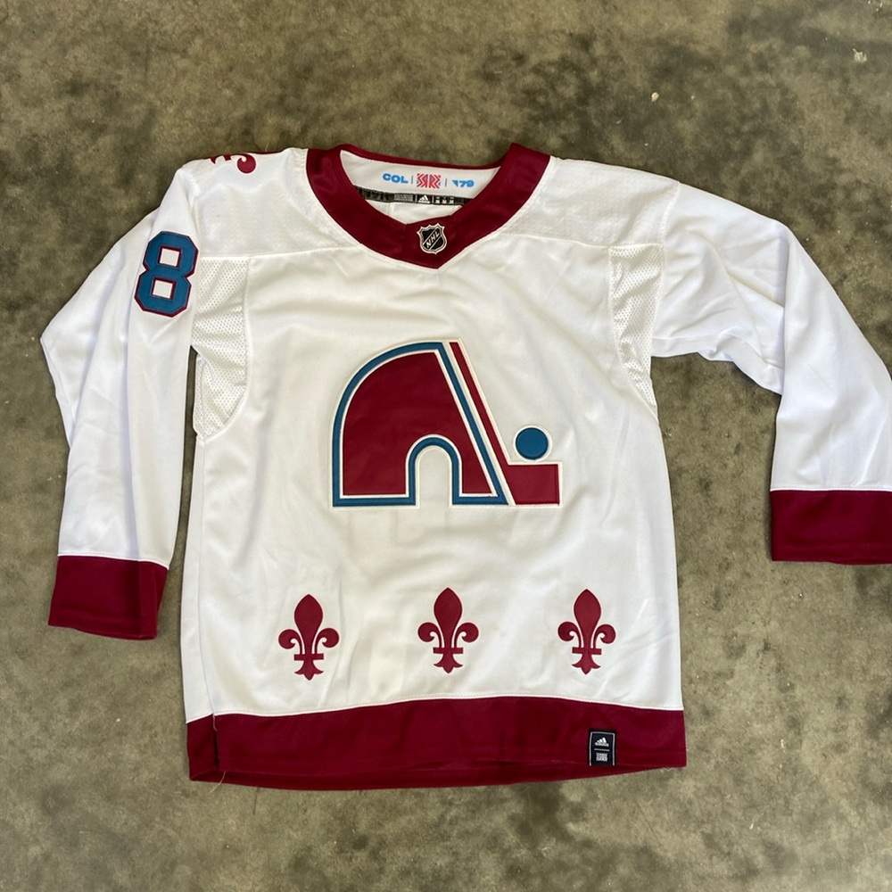 Colorado Avalanche - Quebec Nordiques Reverse Retro Hockey Jersey